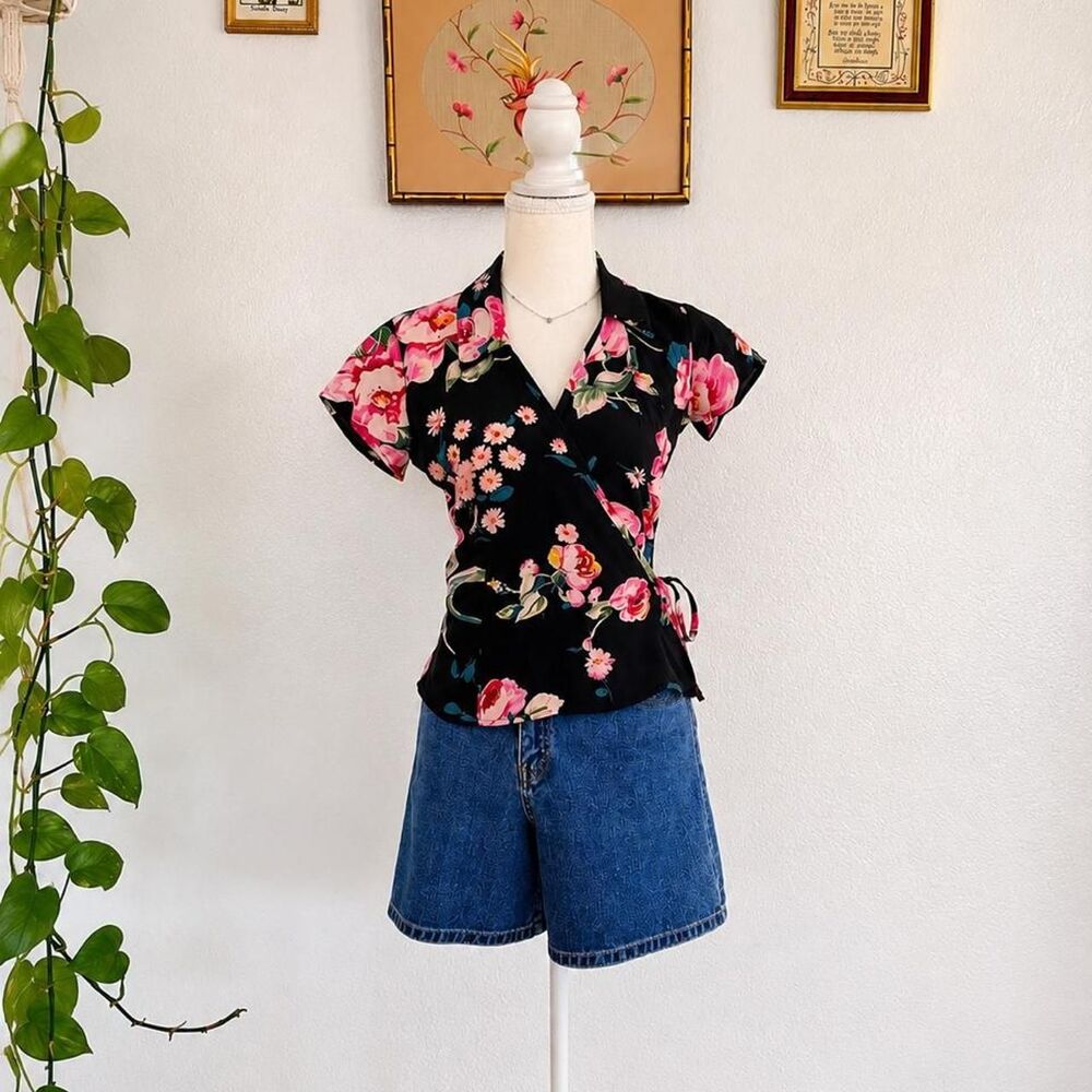 Rampage Women's multi Blouse